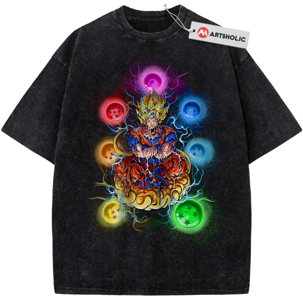 Son Goku Shirt, Dragon Ball Z Shirt, DBZ Shirt, Anime Shirt, Vintage Tee