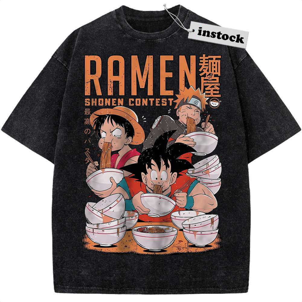Son Goku Shirt, Luffy Shirt, Naruto Shirt, Anime Shirt, Vintage Tee