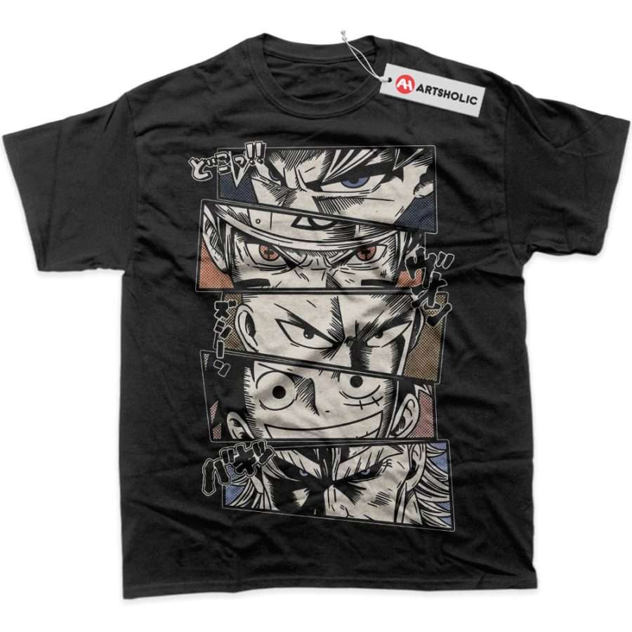 Alternative view of Son Goku Shirt, Naruto Shirt, Luffy Shirt, Saitama Shirt, All Might Shirt, Anime Shirt, Graphic T-Shirt