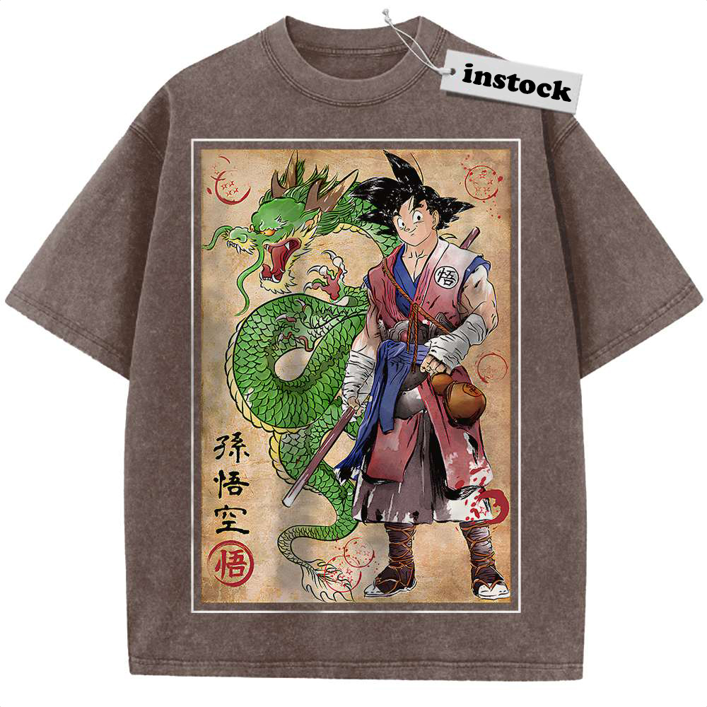 Son Goku Shirt, Shenron Shirt, Dragon Ball Z Shirt, DBZ Shirt, Anime Shirt, Vintage Tee