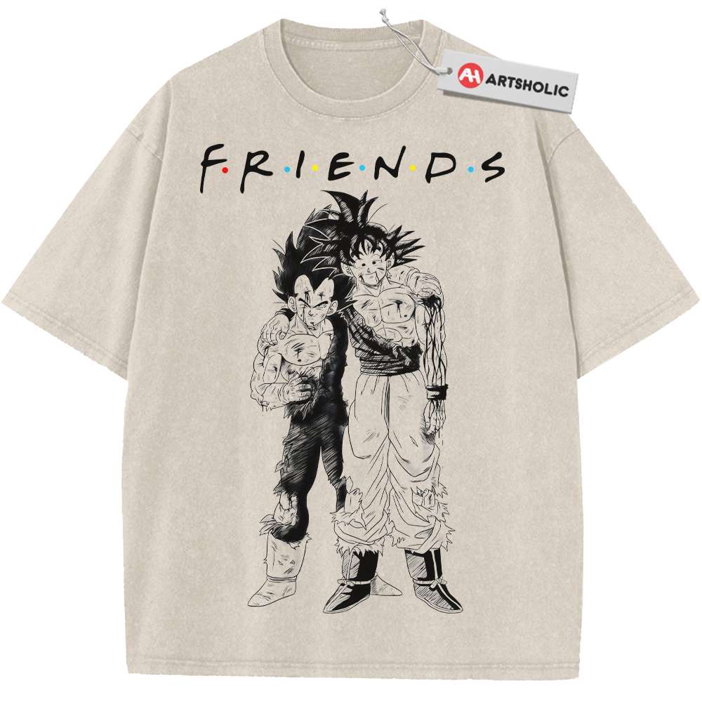 Son Goku Shirt, Vegeta Shirt, Dragon Ball Z Shirt, Anime Shirt, Vintage Tee