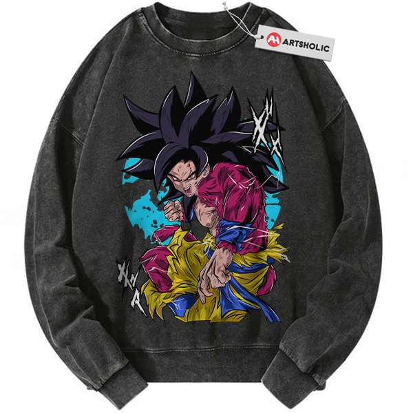Son Goku Sweatshirt, Dragon Ball Z Sweatshirt, DBZ Sweatshirt, Anime Sweatshirt, Vintage Sweater