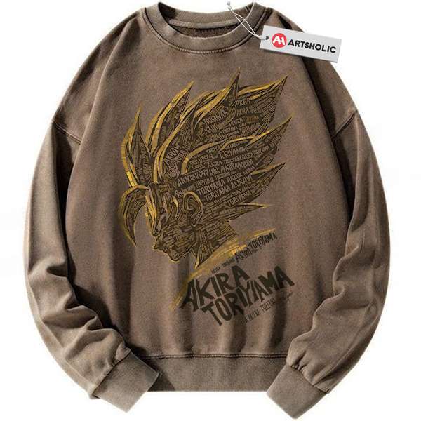 Alternative view of Son Goku Sweatshirt, Dragon Ball Z Sweatshirt, DBZ Sweatshirt, Anime Sweatshirt, Vintage Sweatshirt