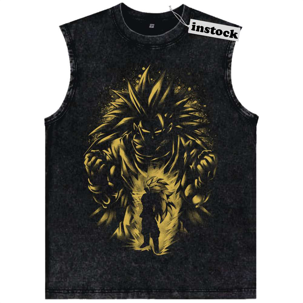 Son Goku Tank Top, Dragon Ball Tank Top, DBZ Tank Top, Anime Tank Top, Vintage Tank Top