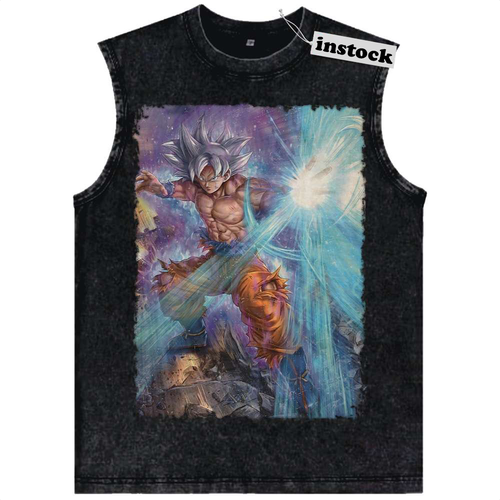 Son Goku Tank Top, Dragon Ball Tank Top, DBZ Tank Top, Anime Tank Top, Vintage Tank Top