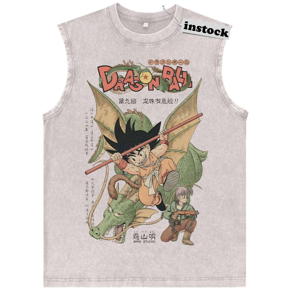 Son Goku Tank Top, Dragon Ball Tank Top, DBZ Tank Top, Anime Tank Top, Vintage Tank Top