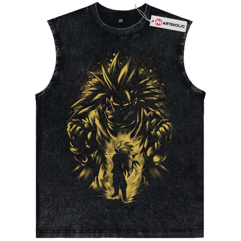 Son Goku Tank Top, Dragon Ball Tank Top, DBZ Tank Top, Anime Tank Top, Vintage Tank Top