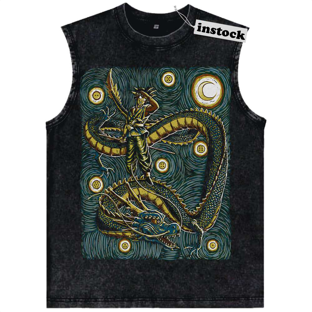 Son Goku Tank Top, Dragon Ball Z Tank Top, DBZ Tank Top, Anime Tank Top, Vintage Tank Top