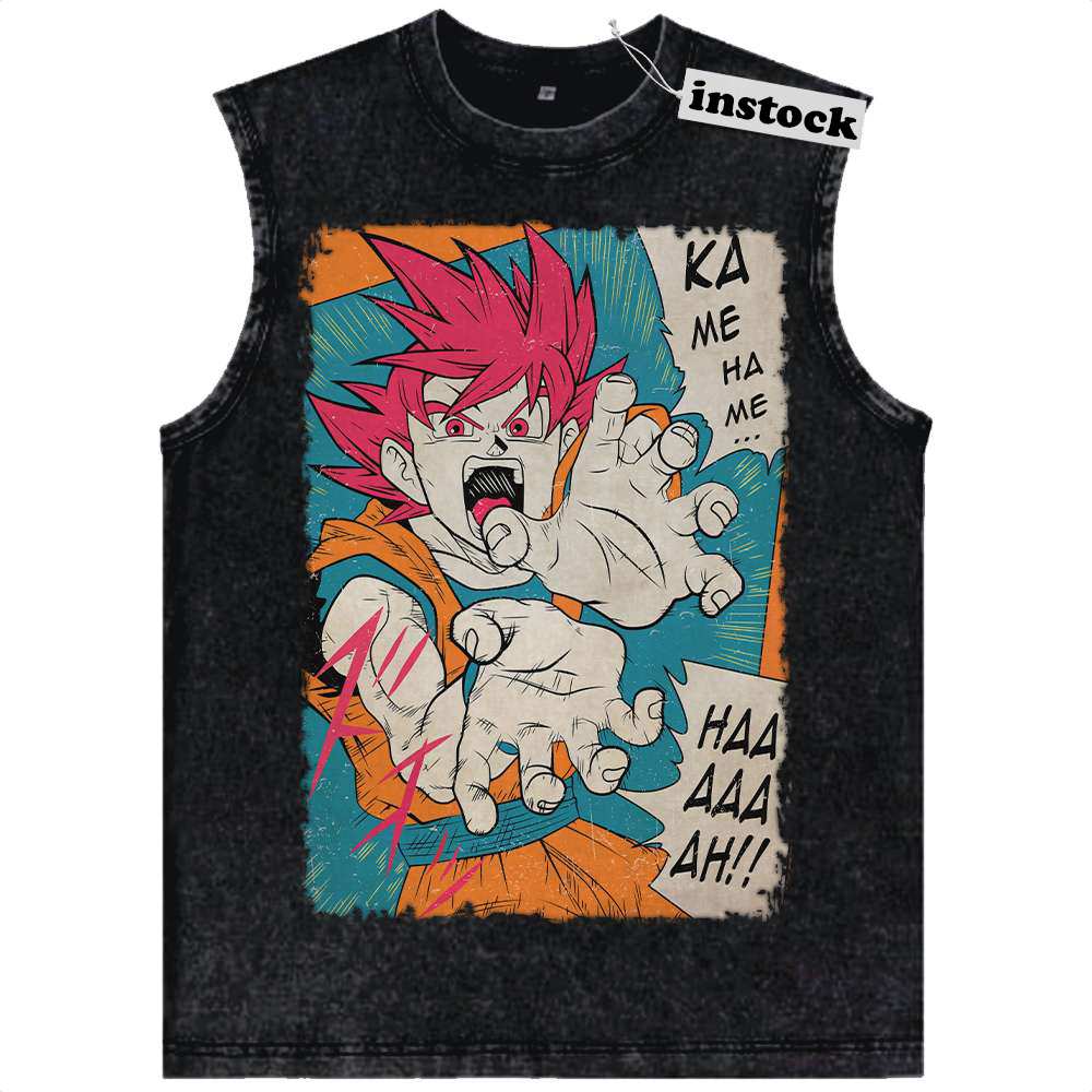 Son Goku Tank Top, Dragon Ball Z Tank Top, DBZ Tank Top, Anime Tank Top, Vintage Tank Top