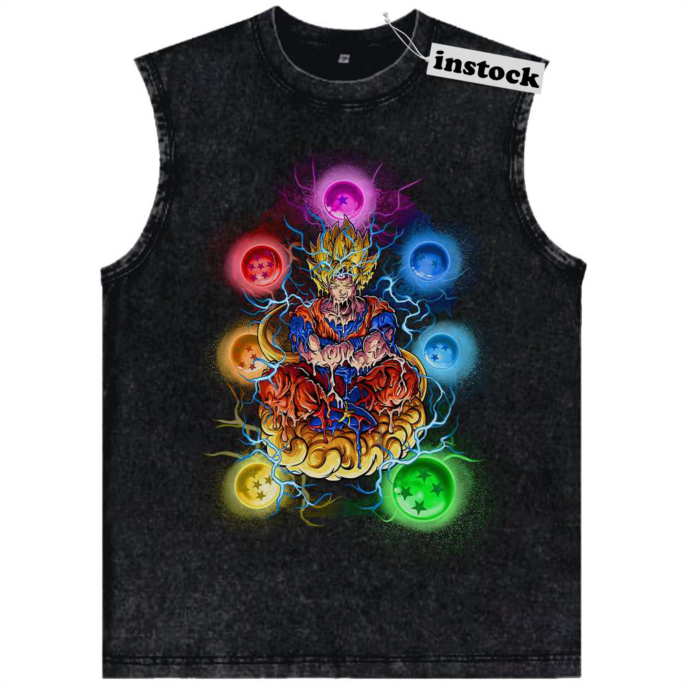 Son Goku Tank Top, Dragon Ball Z Tank Top, DBZ Tank Top, Anime Tank Top, Vintage Tank Top