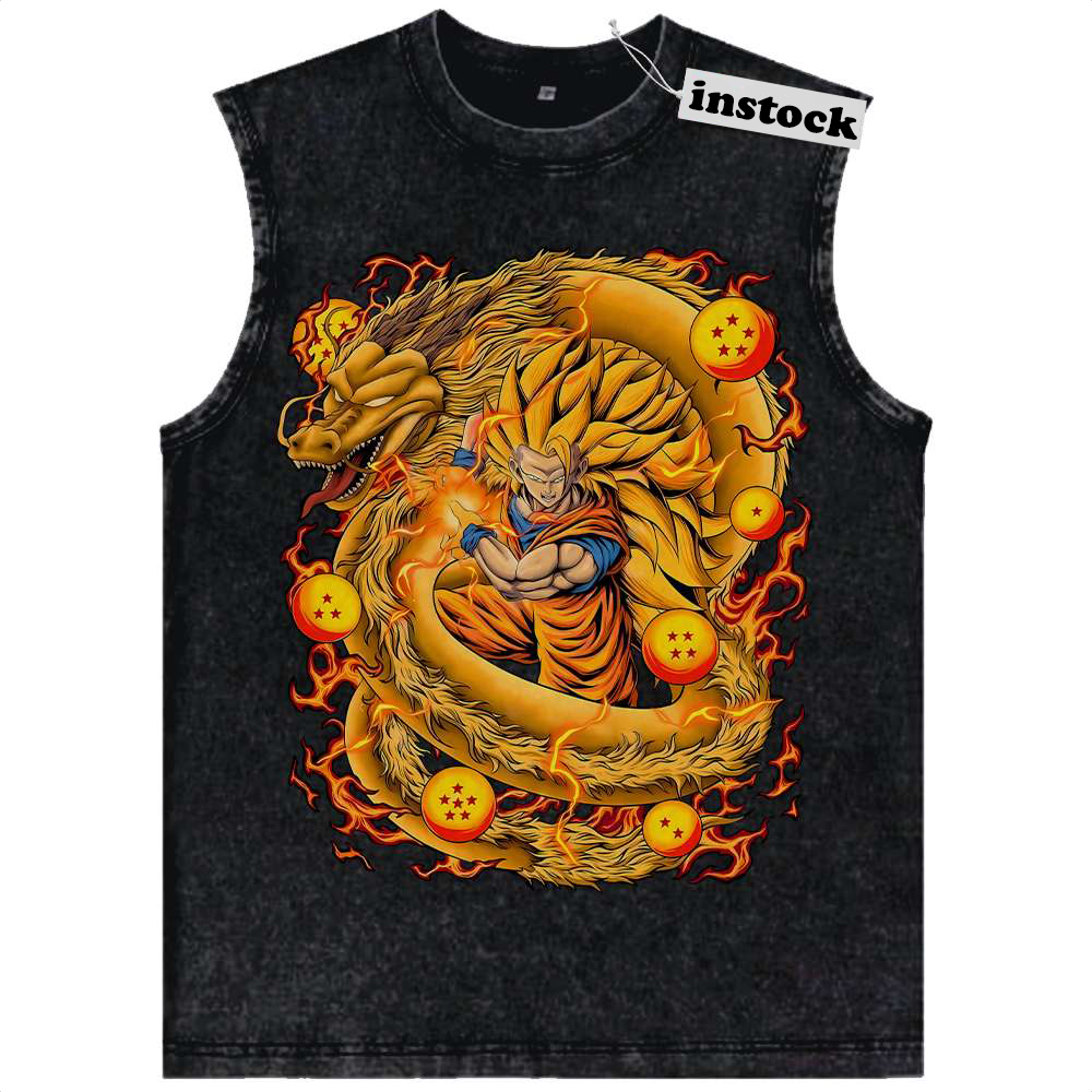 Son Goku Tank Top, Dragon Ball Z Tank Top, DBZ Tank Top, Anime Tank Top, Vintage Tank Top