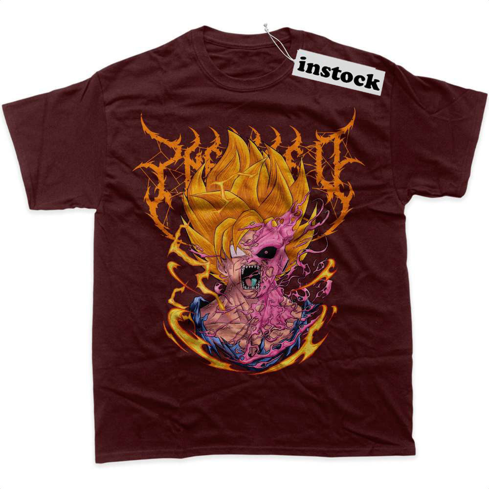 Son Goku vs Majin Buu Shirt, Dragon Ball Shirt, Anime Shirt, Graphic Tee