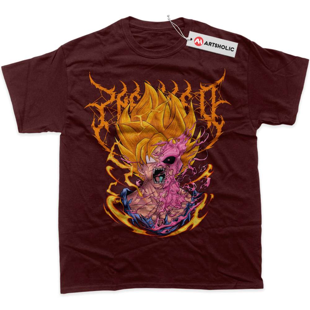 Son Goku vs Majin Buu Shirt, Dragon Ball Shirt, Anime Shirt, Graphic Tee