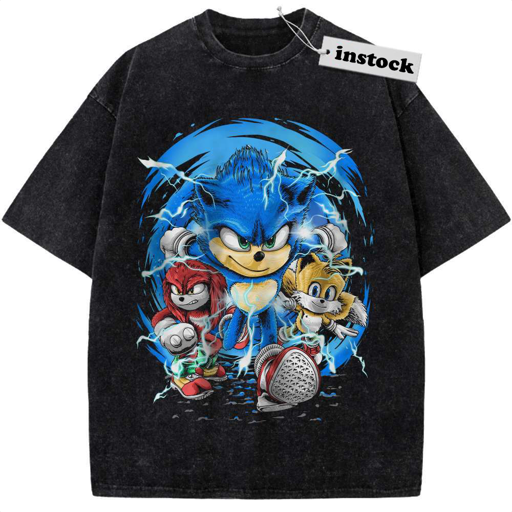 Sonic the Hedgehog Shirt, Game Shirt, Vintage T-Shirt