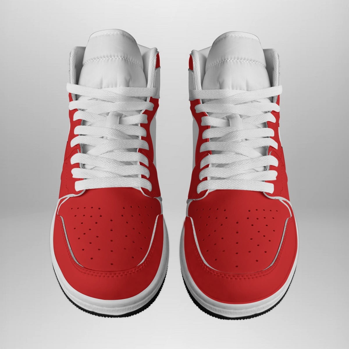 Alternative view of Sonic V2 Sonic the Hedgehog Basketball Shoes for Kids and Adults Custom Sneaker Mid 1 Style Sneakers - Otaku Hall