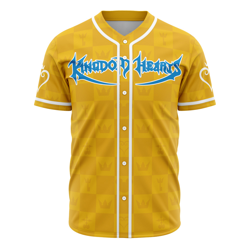 Sora Kingdom Hearts Custom Baseball Jersey - Otaku Hall
