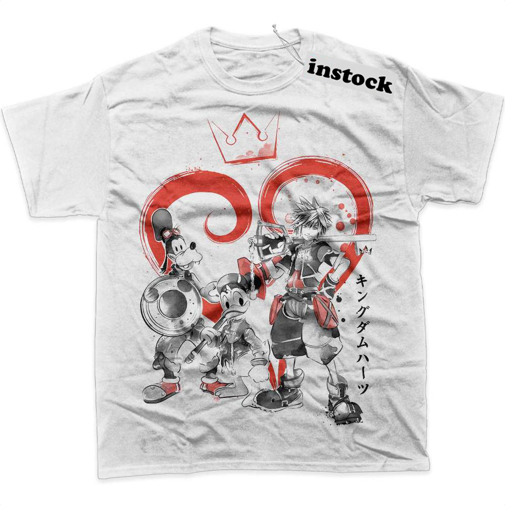 Sora Shirt, Goofy Shirt, Donald Duck Shirt, Kingdom Hearts Shirt, Game Shirt, Graphic T-Shirt