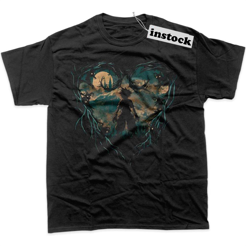 Sora Shirt, Kingdom Hearts Shirt, Game Shirt, Graphic Tee