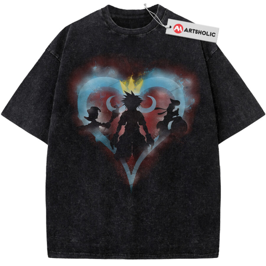 Alternative view of Sora Shirt, Kingdom Hearts Shirt, Game Shirt, Vintage T-Shirt