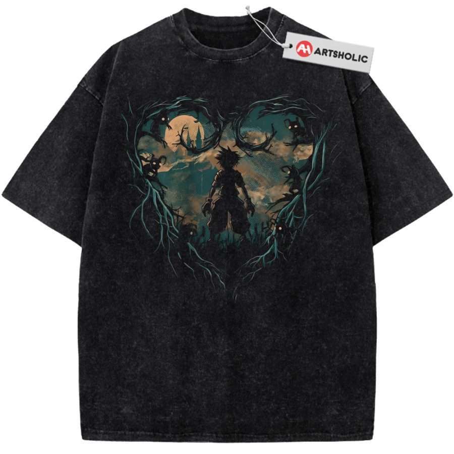 Alternative view of Sora Shirt, Kingdom Hearts Shirt, Game Shirt, Vintage Tee