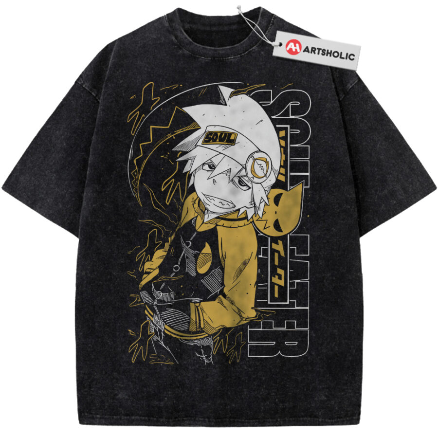 Alternative view of Soul Eater Evans Shirt, Soul Eater Shirt, Anime Shirt, Vintage Tee