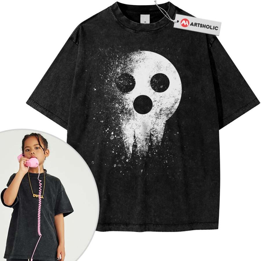 Alternative view of Soul Eater Tee For Kids, Anime Tee For Kids, Vintage T-Tee For Kids