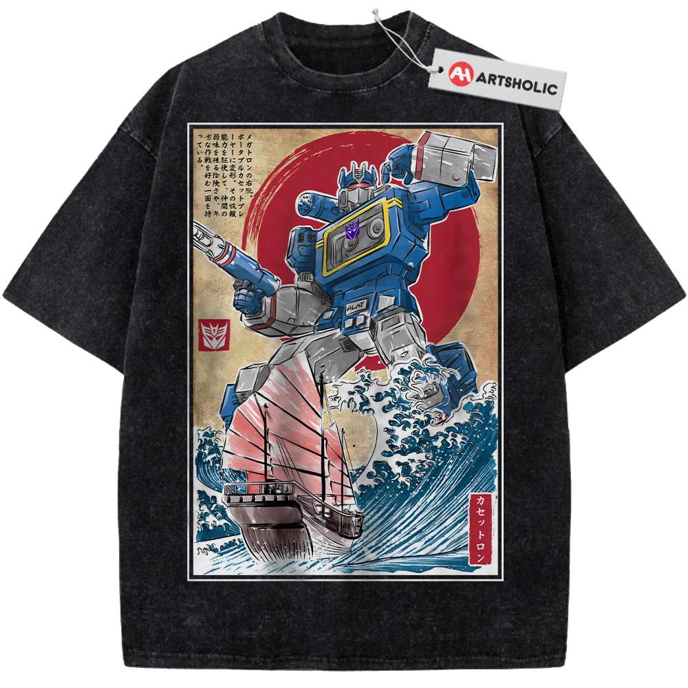 Alternative view of Soundwave Shirt, Transformers Shirt, Movie Shirt, Vintage T-Shirt