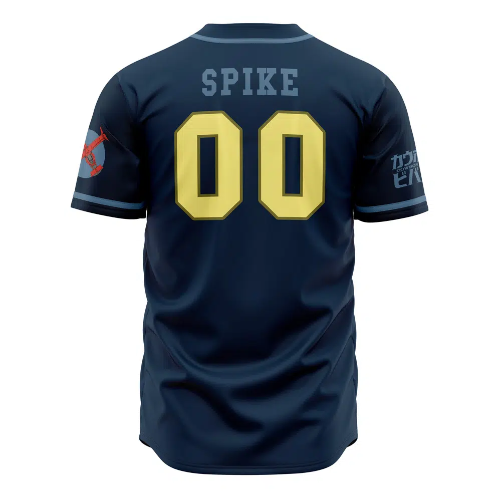 Alternative view of Space Cowboys Cowboy Bebop Baseball Jersey