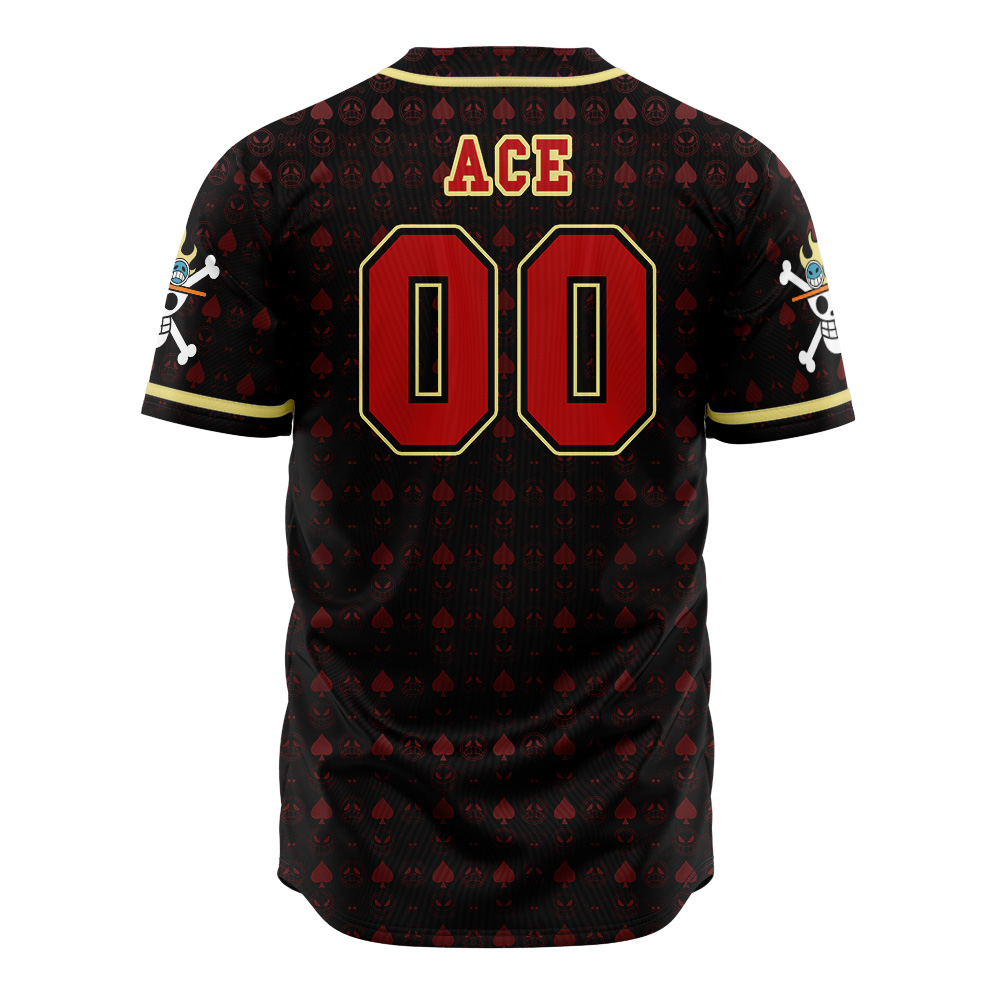 Alternative view of Spade Pirates One Piece Baseball Jersey
