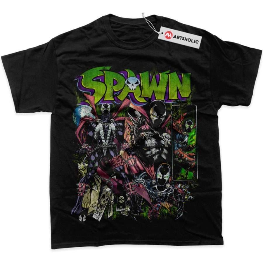 Alternative view of Spawn Shirt, Comic Shirt, Graphic Tee