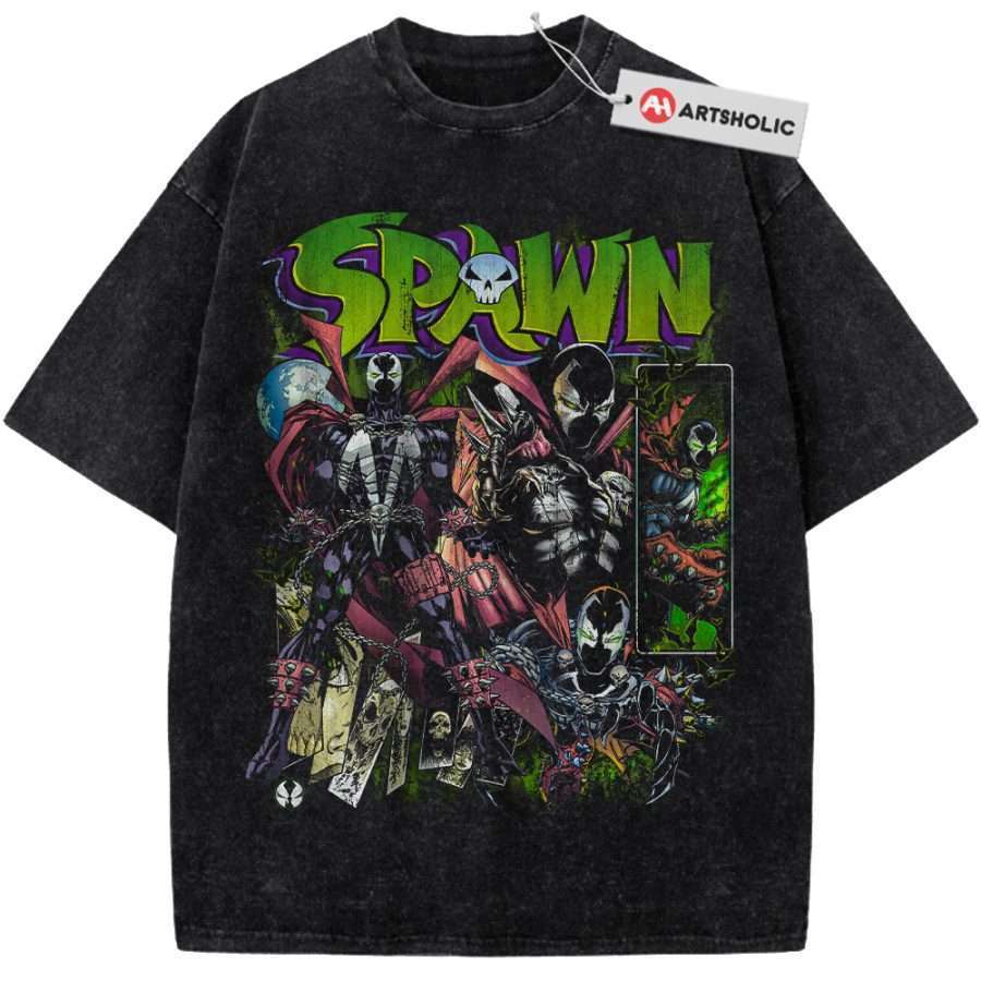 Alternative view of Spawn Shirt, Comic Shirt, Vintage Tee