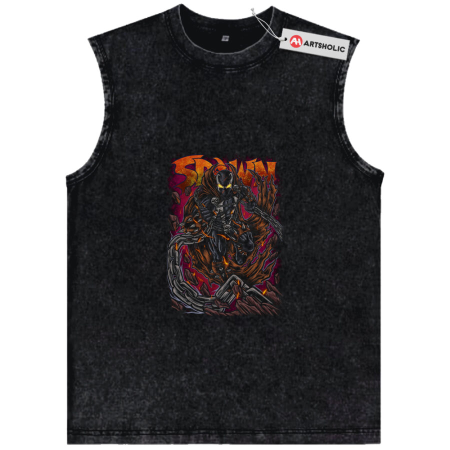 Alternative view of Spawn Tank Top, Image Comics Tank Top, Vintage Tank Top