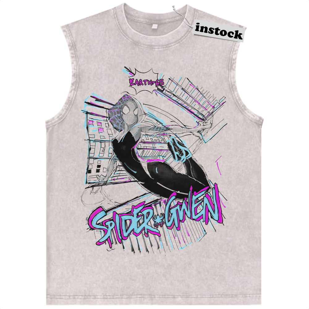 Spider-Gwen Tank Top, Spider Woman Tank Top, Marvel Comics Tank Top, Vintage Tank Top