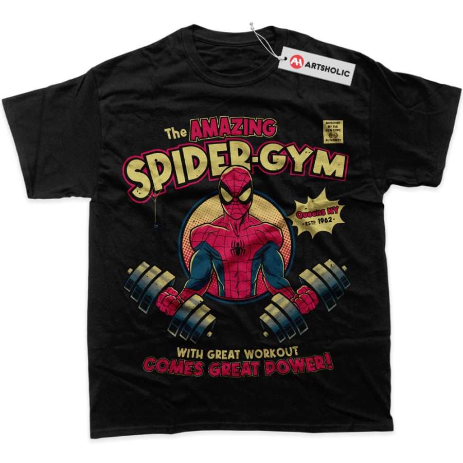 Alternative view of Spider-Man Shirt, Marvel Comics Shirt, Graphic T-Shirt
