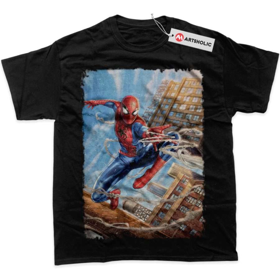 Alternative view of Spider-Man Shirt, Marvel Comics Shirt, Graphic Tee