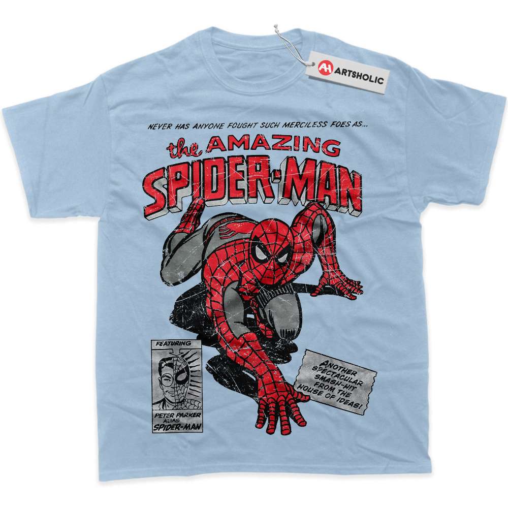 Alternative view of Spider-Man Shirt, Marvel Comics Shirt, Graphic Tee