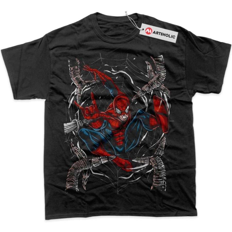Alternative view of Spider-Man Shirt, Marvel Comics Shirt, Graphic Tee