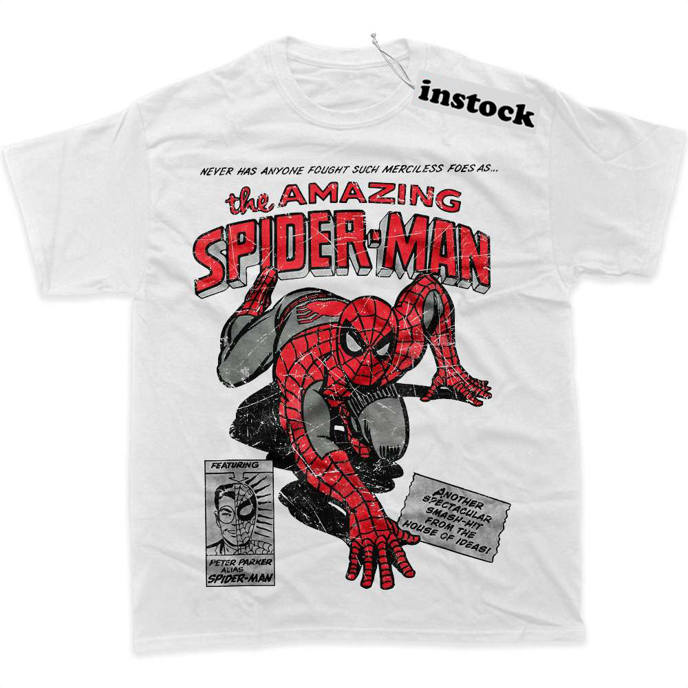 Spider-Man Shirt, Marvel Comics Shirt, Graphic Tee