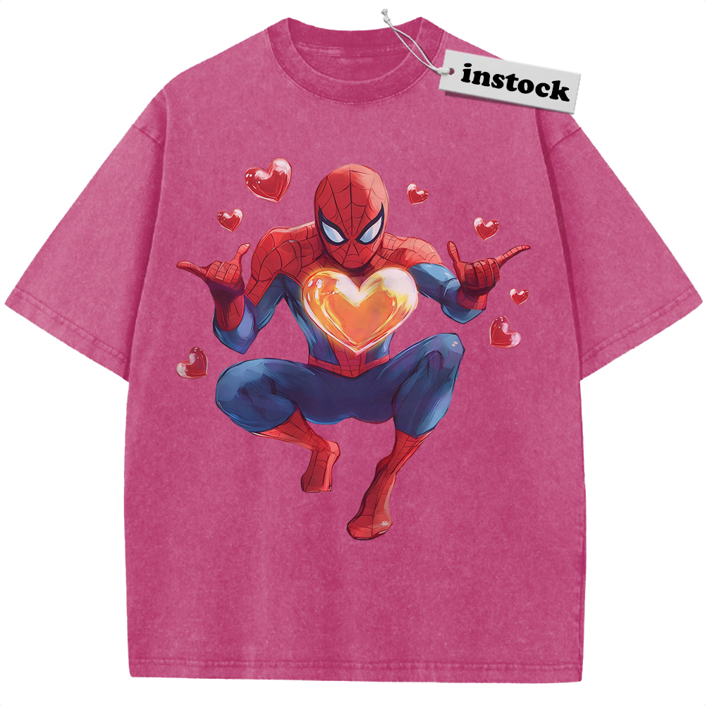 Spider-Man Shirt, Marvel Comics Shirt, Valentine's Day Shirt, Vintage T-Shirt