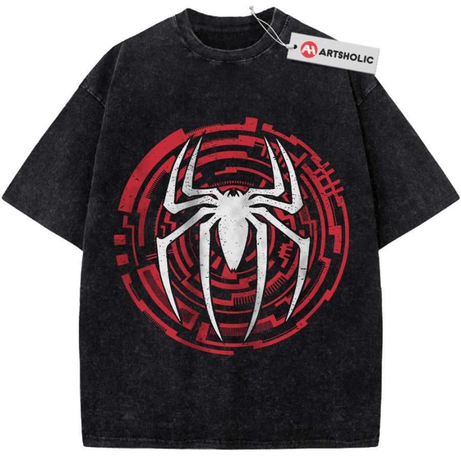 Alternative view of Spider-Man Shirt, Marvel Comics Shirt, Vintage T-Shirt