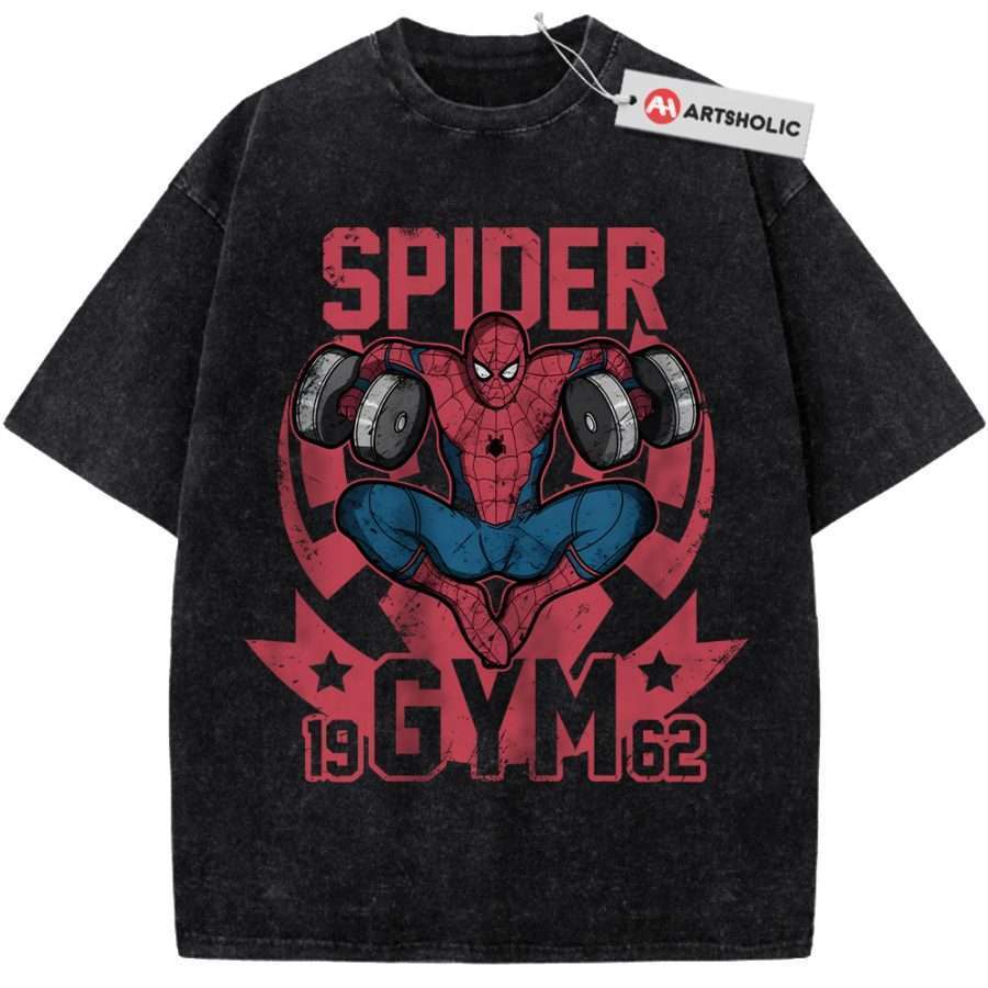 Alternative view of Spider-Man Shirt, Marvel Comics Shirt, Vintage T-Shirt