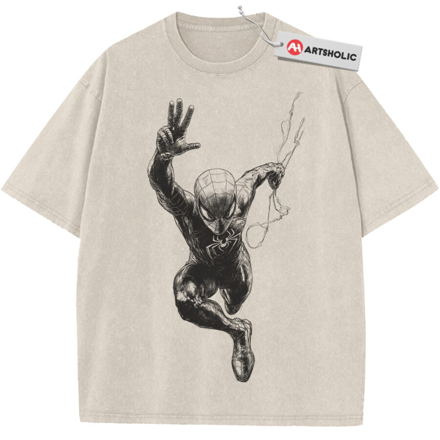 Alternative view of Spider Man Shirt, Marvel Comics Shirt, Vintage T-Shirt