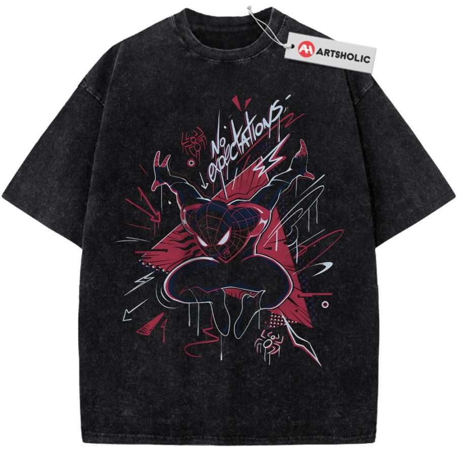 Alternative view of Spider-Man Shirt, Marvel Comics Shirt, Vintage T-Shirt