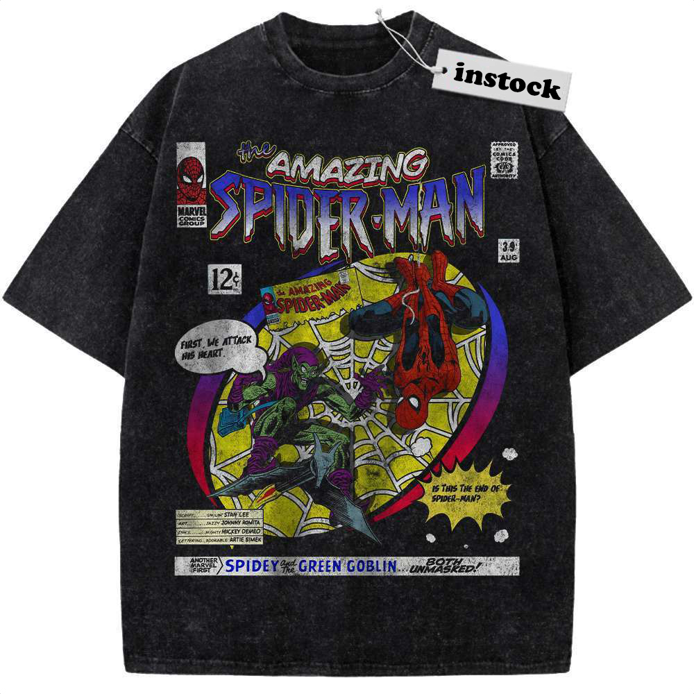 Spider-Man Shirt, Marvel Comics Shirt, Vintage Tee
