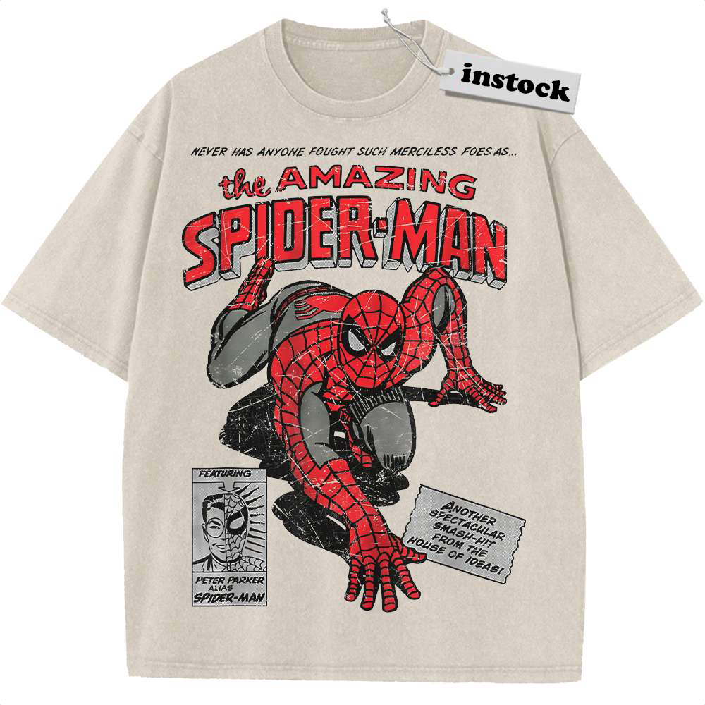 Spider-Man Shirt, Marvel Comics Shirt, Vintage Tee