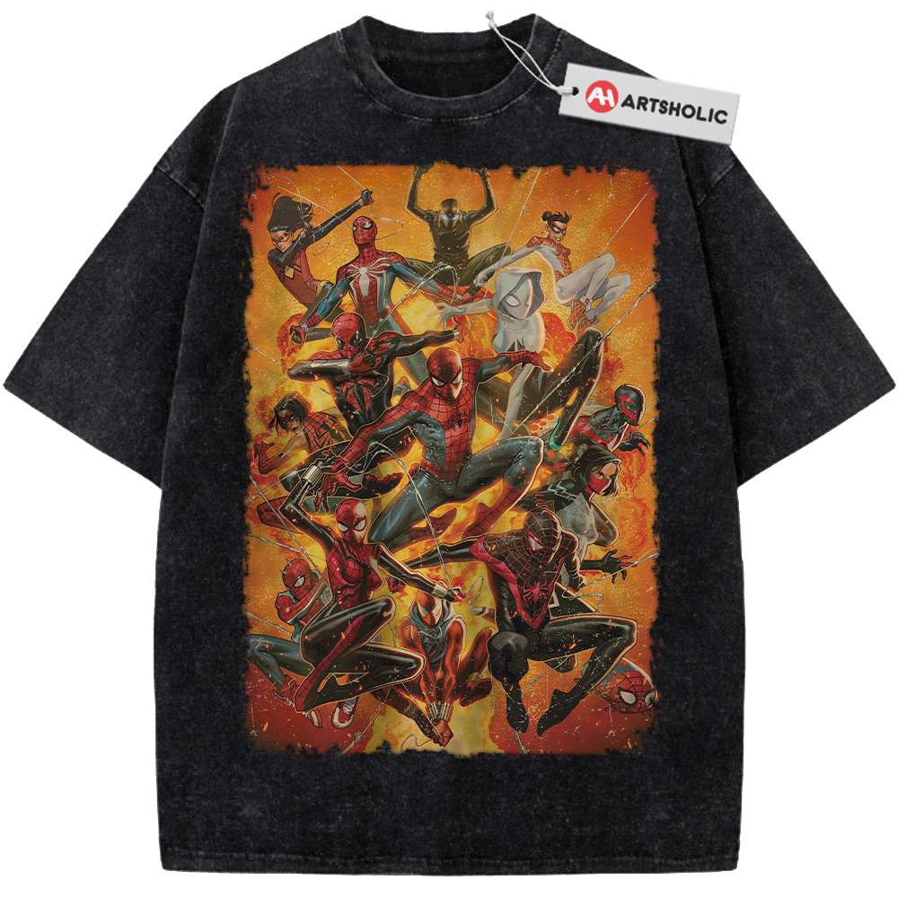 Alternative view of Spider-Man Shirt, Marvel Comics Shirt, Vintage Tee