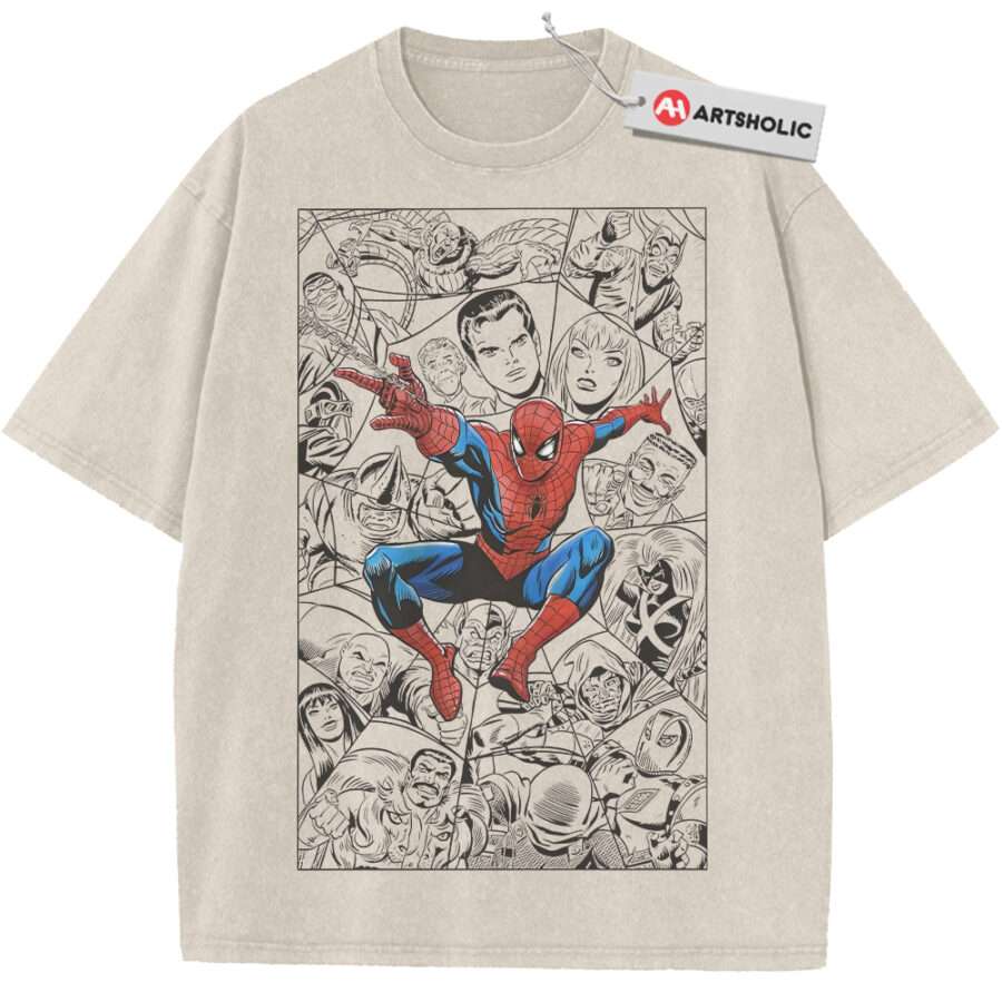 Alternative view of Spider-Man Shirt, Marvel Comics Shirt, Vintage Tee