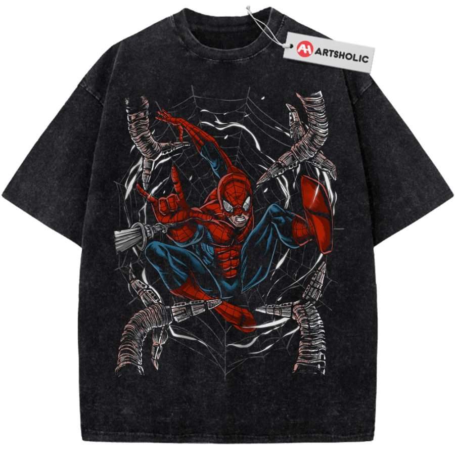 Alternative view of Spider-Man Shirt, Marvel Comics Shirt, Vintage Tee
