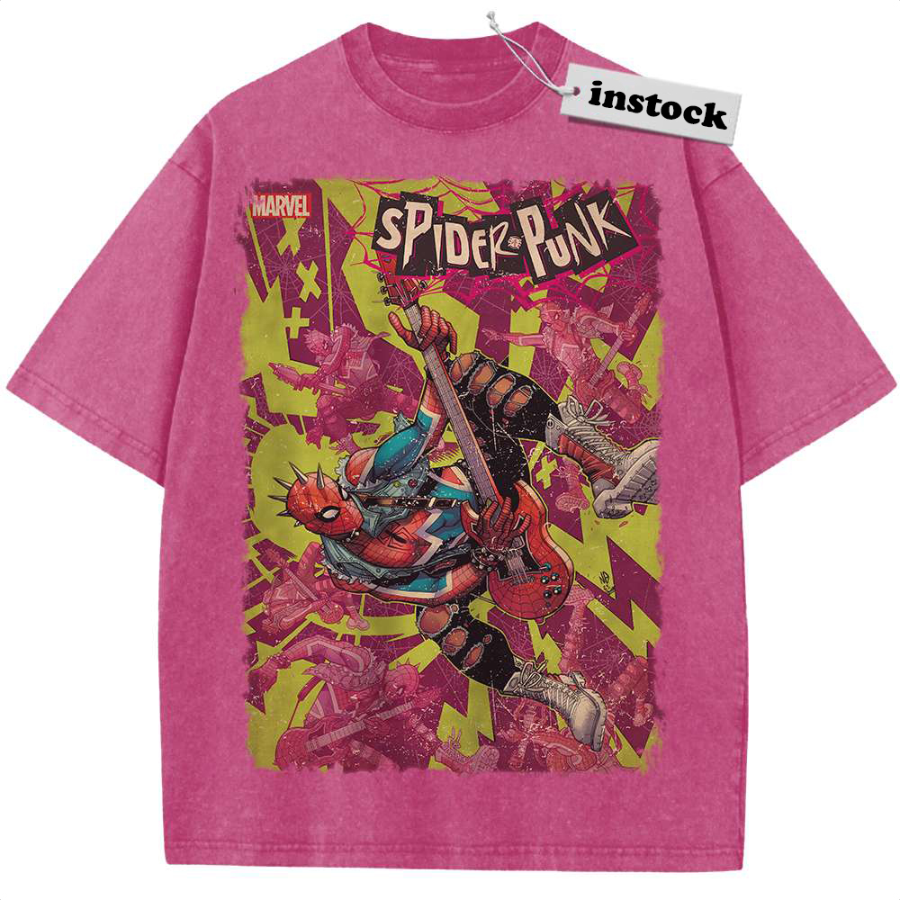 Spider-Man Shirt, Spiderpunk Shirt, Marvel Comics Shirt, Vintage Tee