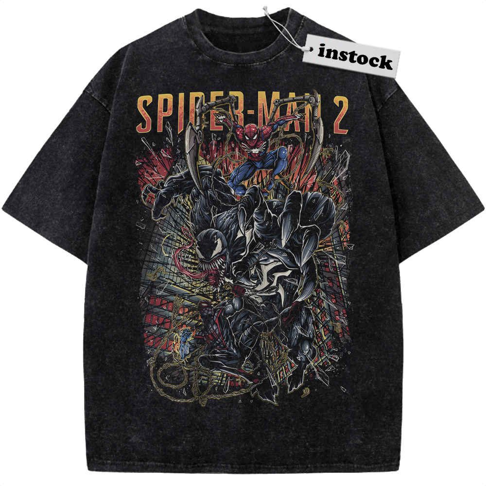 Spider Man Shirt, Venom Shirt, Marvel Comics Shirt, Vintage T-Shirt